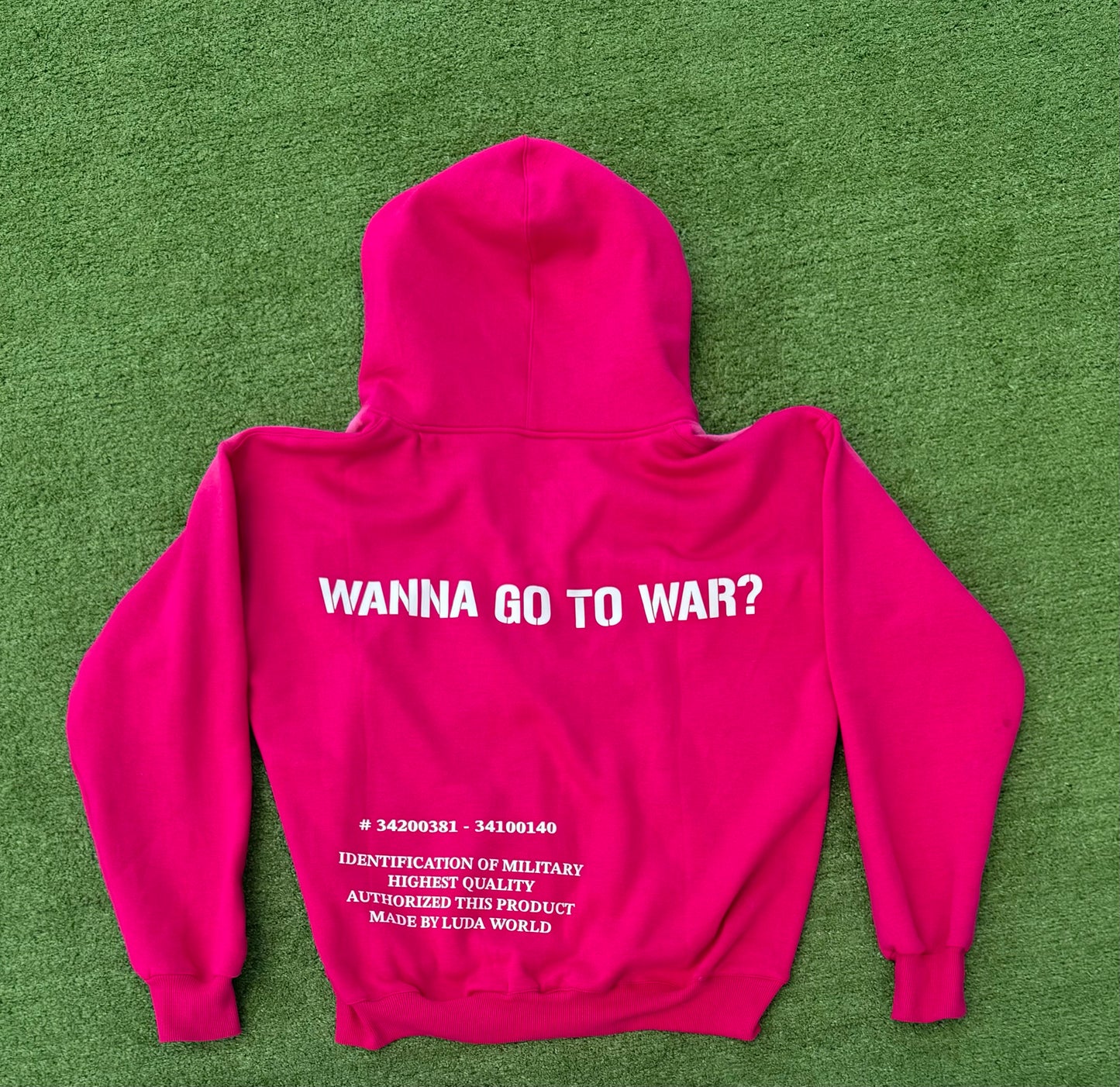 “WANNA GO TO WAR?” HOODIE